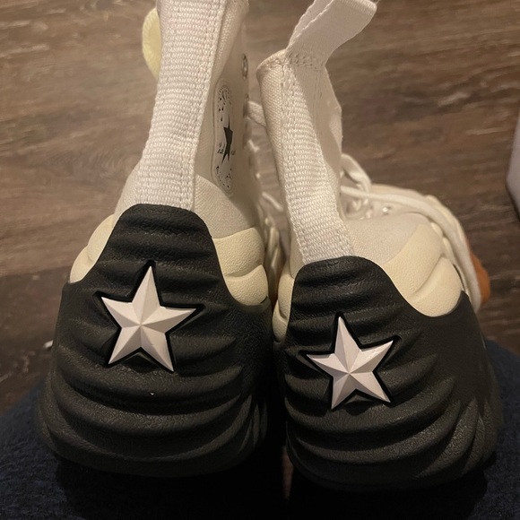 Converse White Women’s Run Star Motion CX Platform Sneakers Canvas Size 8.5 - Picture 6 of 10